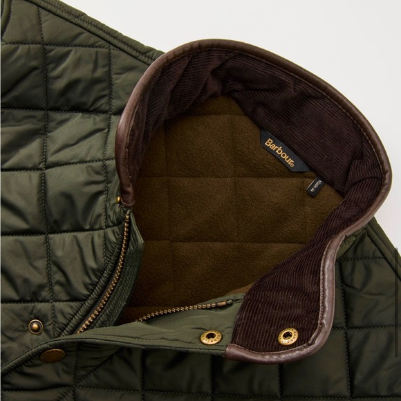 NWOT Barbour Powell Quilted Jacket in Sage Green - Picture 4 of 14